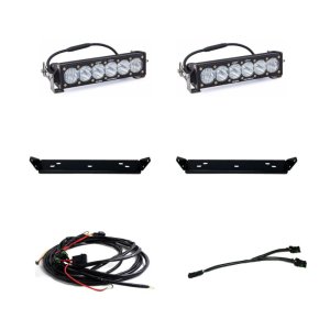 Ford Raptor Light Bar - Behind Grill - Baja Designs - OnX6 - Clear - `21-`27